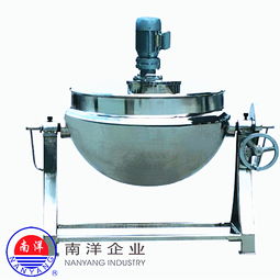 廣州可傾式電加熱夾層鍋 膏體攪拌鍋 混合機